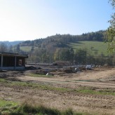 Leskovec (Vsetín) - převzetí staveniště haly