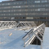 ČVUT Praha,  fakulta stavební  - " přestavba atria D ".  Stavba oceněna v GRAND PRIX 2009 hlavní cenou v kategorii přestavba na 11. ročníku Contractworld Award