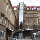 Technická universita Liberec, výtah pro bezbarierový přístup