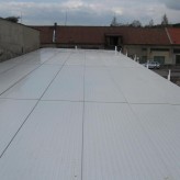 montáž PUR střecha